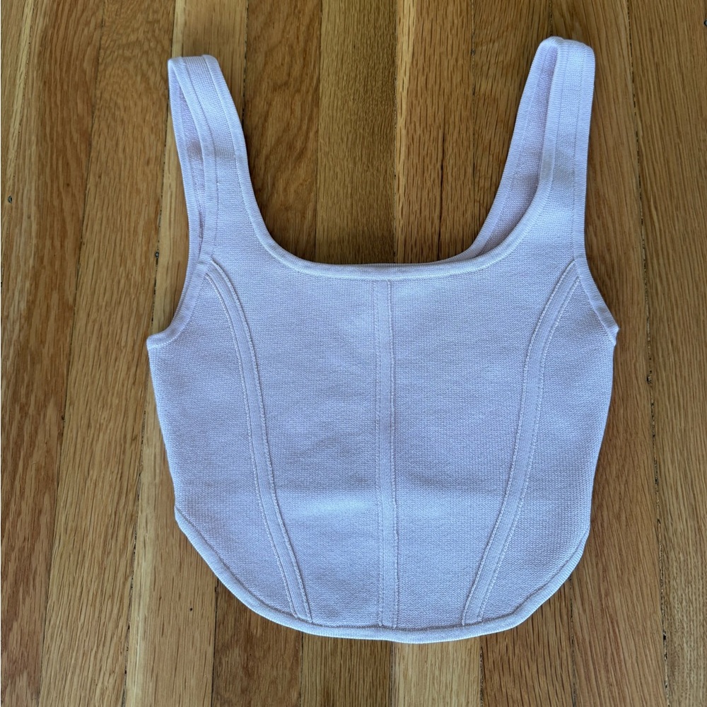 Aritzia Babaton Cream Tank Top